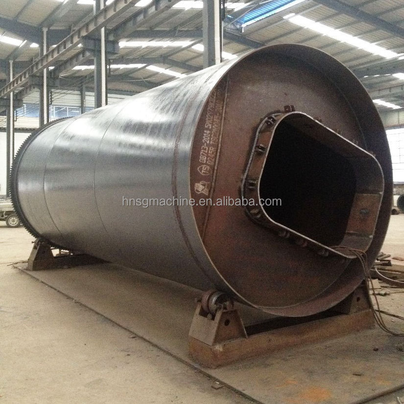 China Used Tyre Recycling Plant To Fuel Oil Plastic Refining Pyrolysis Furnace