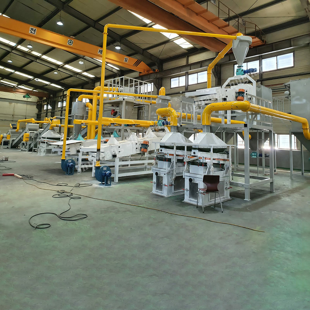 Shuguang 500 KG/H Environmental Friendly Waste Lithium Battery Recycling Plant Li ion Car Lithium Battery Recycling Machine