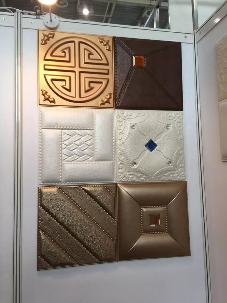 PU Polyurethane leather decorative wall panel