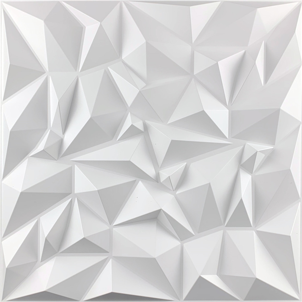 Home Interior Modern Design Decorative Pvc 3d Diamond Wall Panel Wallpaper