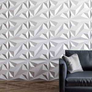 Home Interior Modern Design Decorative Pvc 3d Diamond Wall Panel Wallpaper