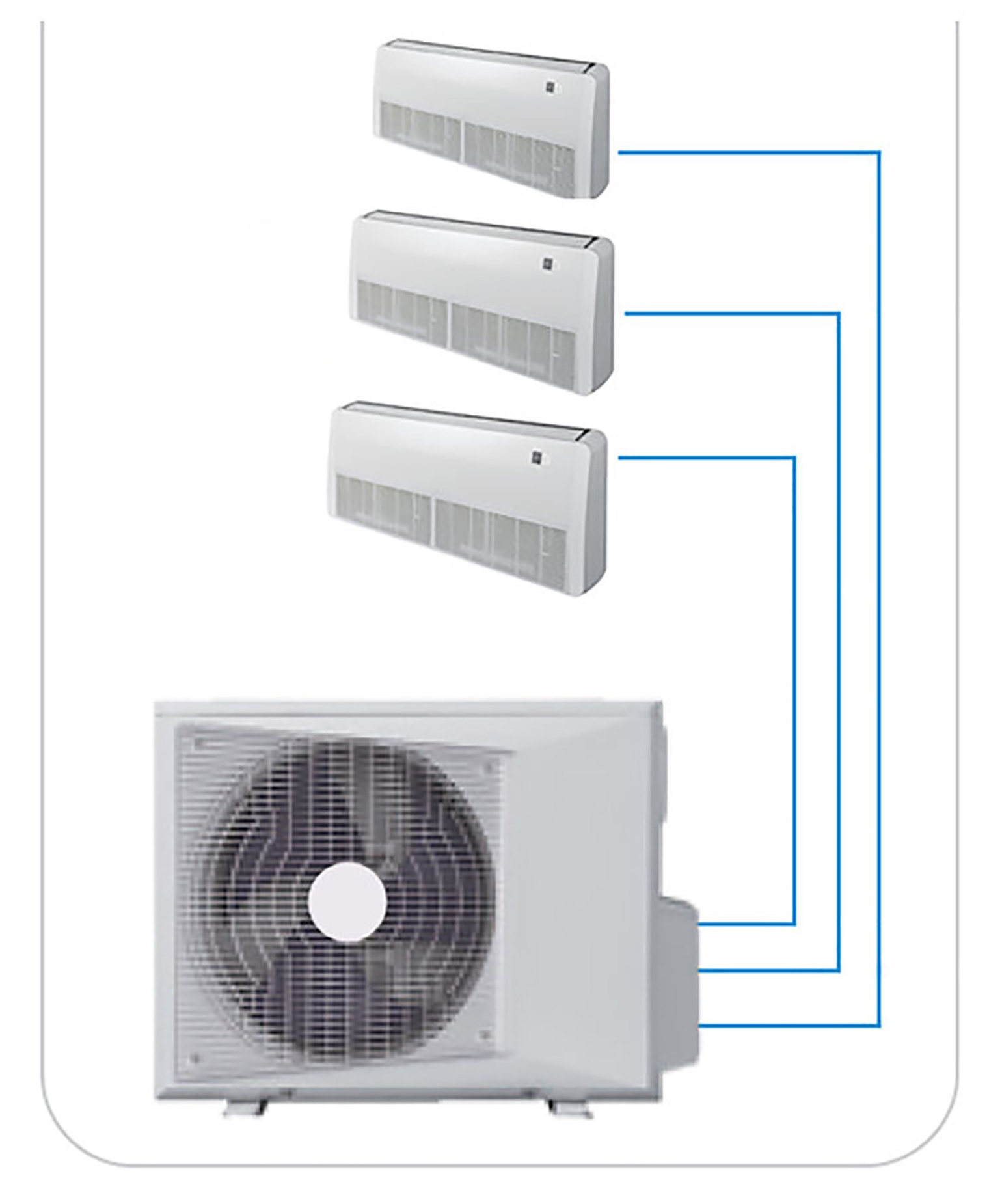 Central Air Conditioner Ac 18000 Btu Multi Split Commercial Air Conditioner Multi Split System