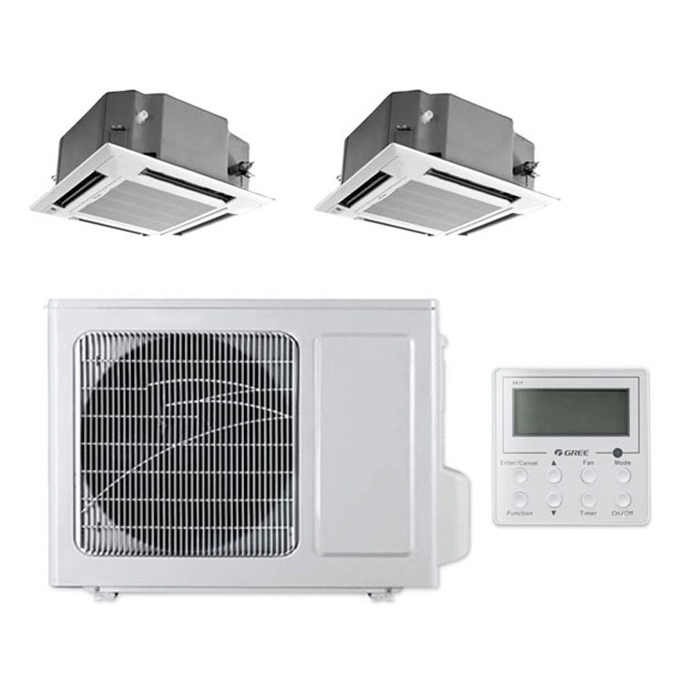 Multi Zone Split Type 3 4 5 Ton HP Conditioning Mini VRF Central AC System Unit 24000 36000 48000Btu Air Conditioner