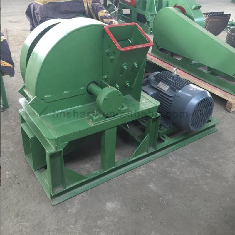 small diesel powered pto mesin wood crusher chipper