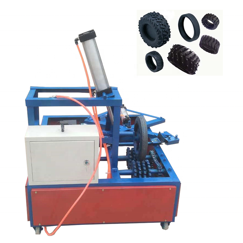 Automation Tire Tread Cutter Sidewall Scrap Tire Cutting Machine