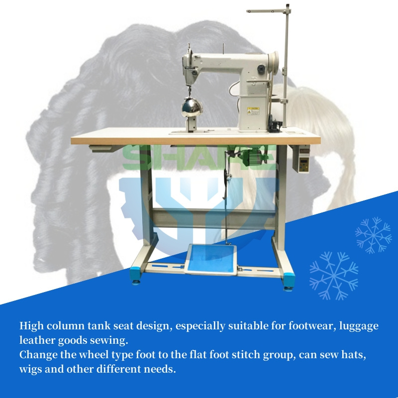 Semi Automatic Convenient Doll Hair Lace Wig Making Sewing Machine Ventilation Hair Injection Machine for Wig Making