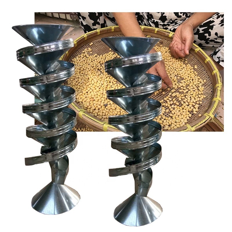 Multi Functional Grains Beans Seeds Grading Cleaning Machine Spiral Grain Sorter Separator