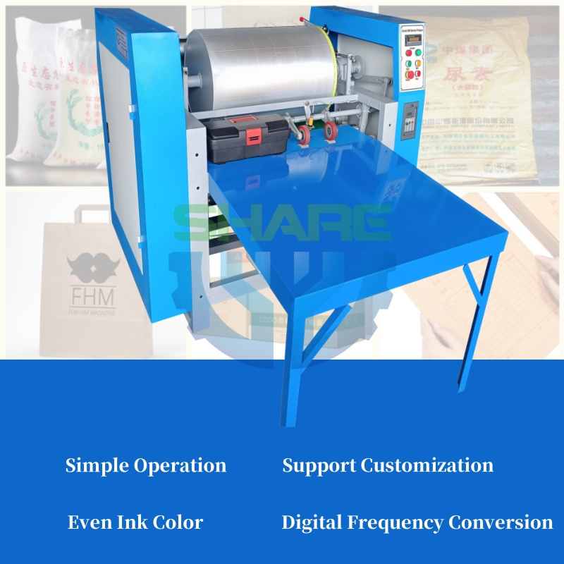 Automation Kraft Paper Bag Printing Machine Flexo Plastic Bag Printing Machine PP Woven Bag Printing Machine