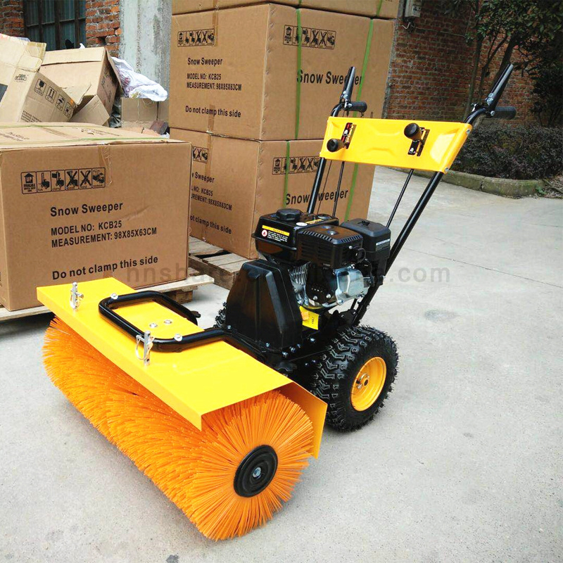 snow removal brush equipment for car tractor snow broom sweeper machine attachment