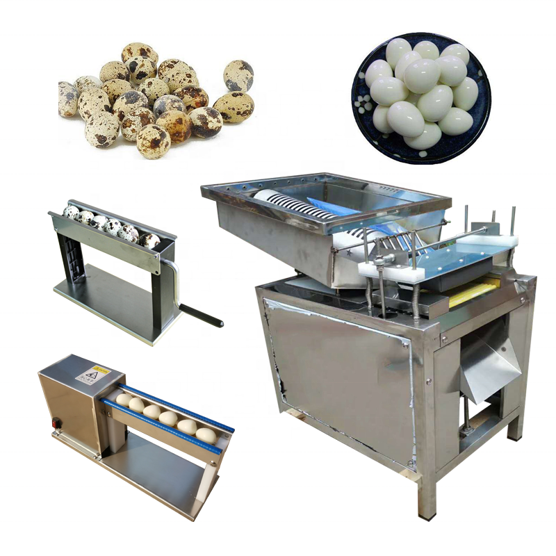 Egg shell crusher small quail egg peeler shelling machine