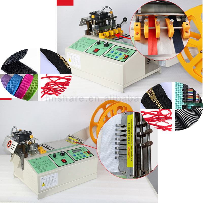 Automatic Nylon Rope Cutting Machine for Mask Elastic Rope Cord Ribbon Cutting Machine