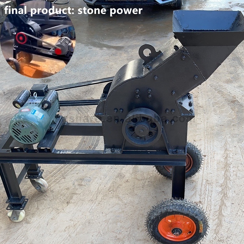 Diesel Engine Jaw Stone Crusher Line Price of Portable Stone Crusher Machine Stone Crushing