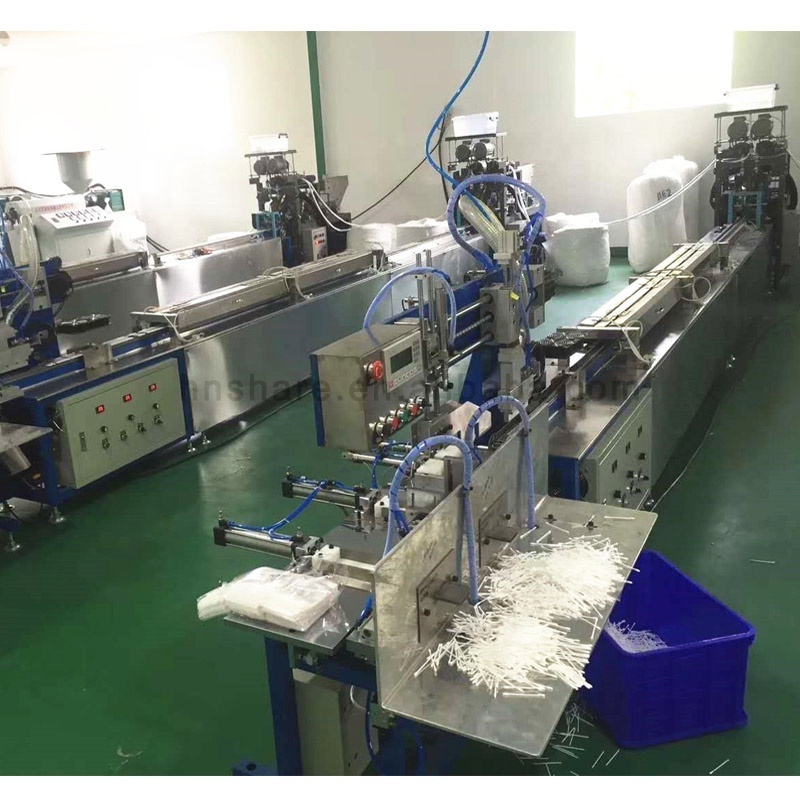 Automation Cleaning Cotton Buds Stick Making Machine Alcohol Swab Forming Machinery Production Line for Sale