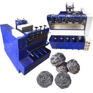 Scourer Wire Drawing Making Machine Stainless Steel Scrubber Making Machine