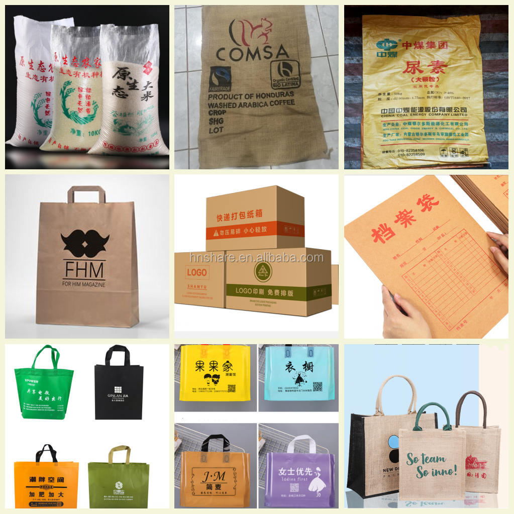 Automation Kraft Paper Bag Printing Machine Flexo Plastic Bag Printing Machine PP Woven Bag Printing Machine