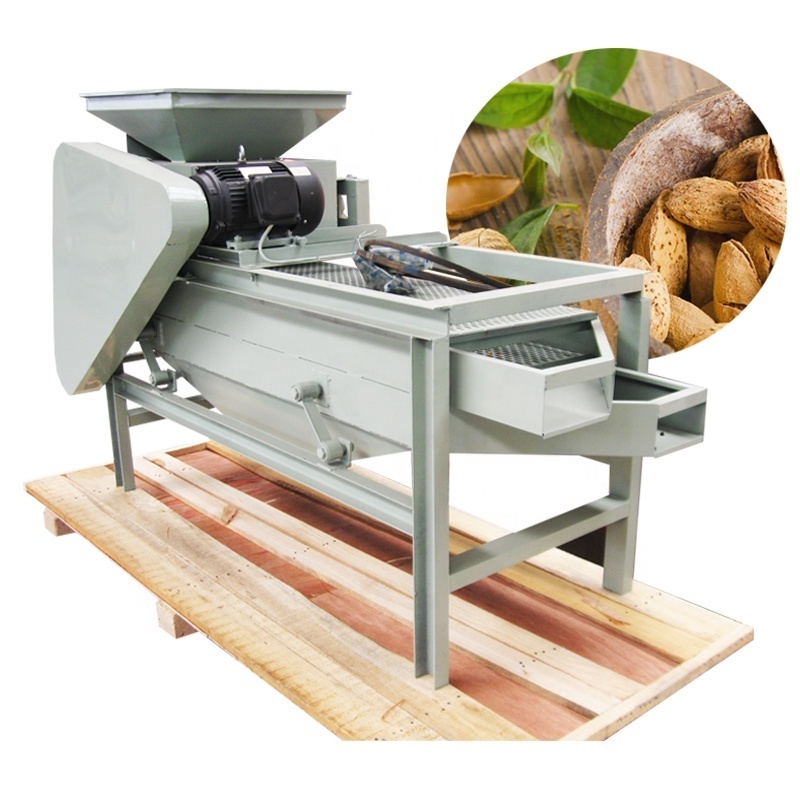 Automation Palm Kernel Cracker and Shell Separator Almond Huller Pistachio Shelling Machine