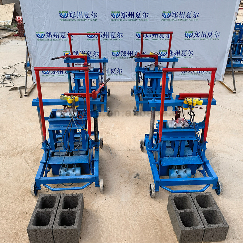 small diesel manual cement brick hollow block making machine manufacturer molds for concrete blocks maker lowest price