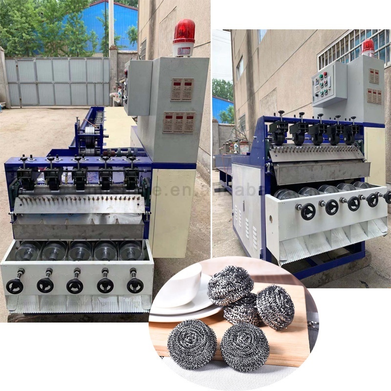 Scourer Wire Drawing Making Machine Stainless Steel Scrubber Making Machine