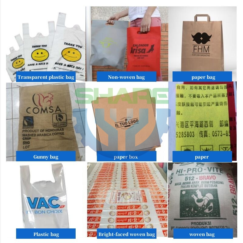 Automation Kraft Paper Bag Printing Machine Flexo Plastic Bag Printing Machine PP Woven Bag Printing Machine