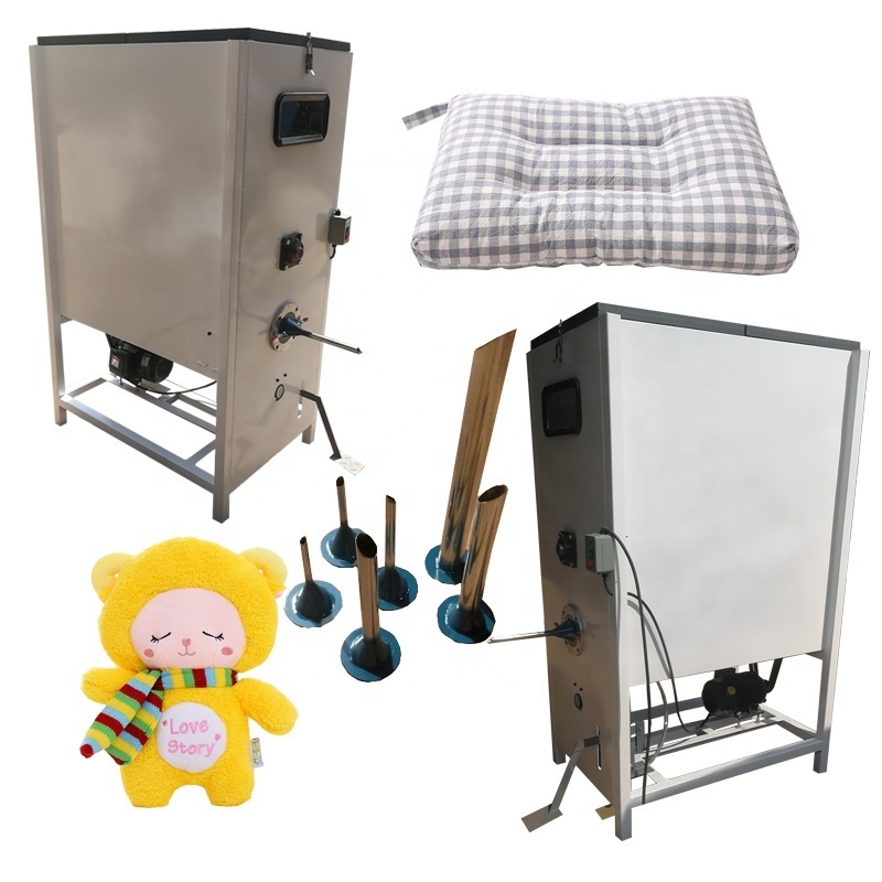 Automation Fiber Pillow Filling Machines Portable Toys Teddy bear Stuffing Machine