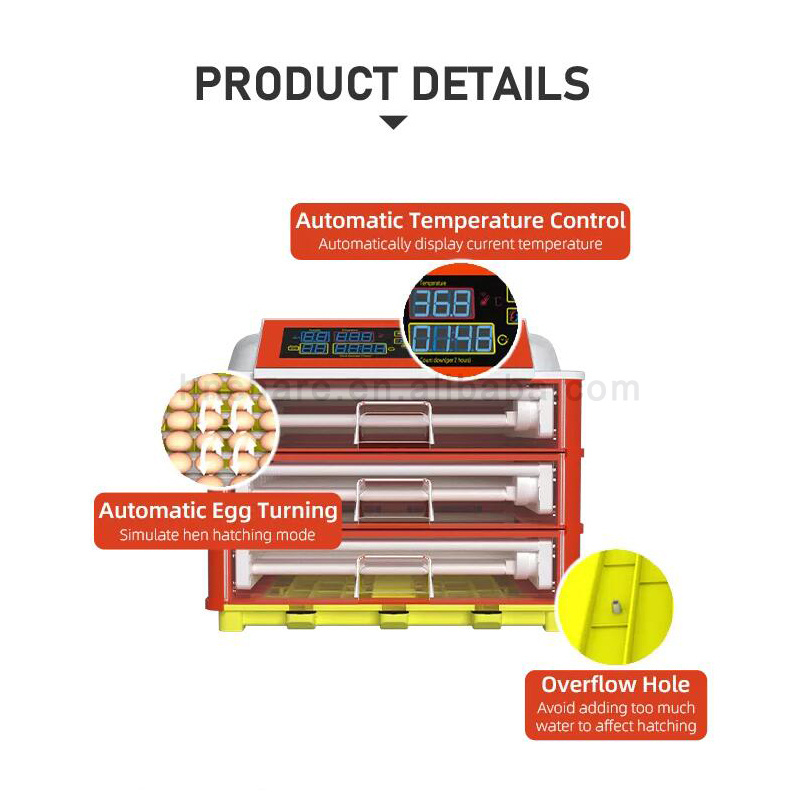 Large Chicken Egg Incubator for Eggs Hatching Machine Automatic Chicks Egg Hatching Machine