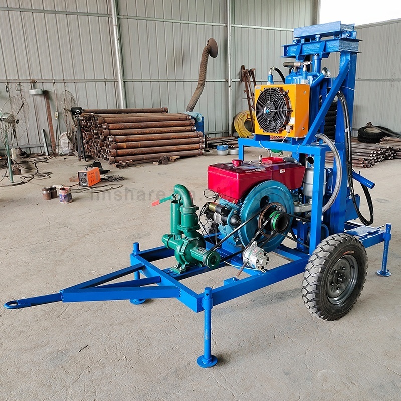 Used Portable Truck Mounted Water Well Drilling Rigs for Sale Wells Drilling Machine