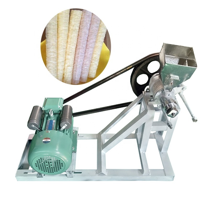 rice corn puff machine small puffed corn snacks making food extruder machine