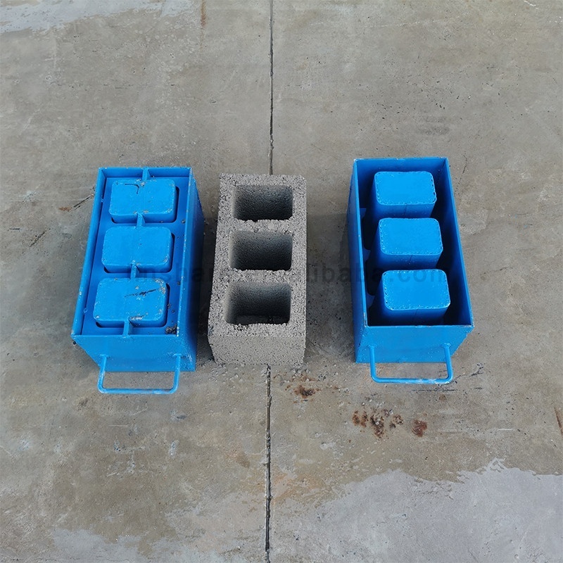 Manual Interlocking Concrete Hollow Block Molds Price of Mini Wall Brick Mold