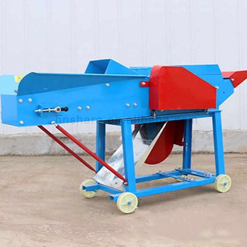 Automation Animal Feed Corn Straw Fodder Crusher Hay Chaff Cutter Grass Shredder Machine