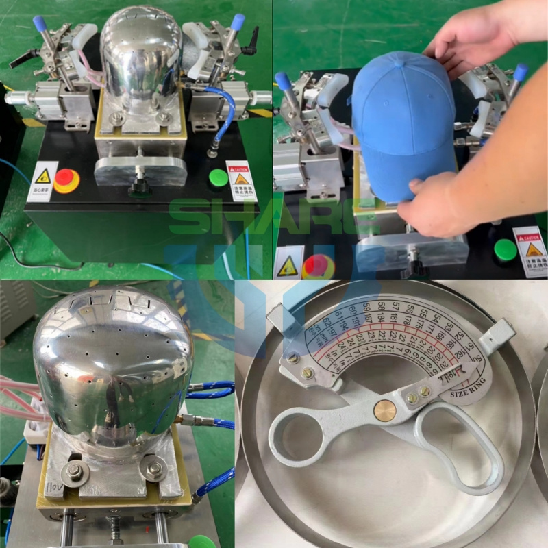 Steam Cap Making Machines Automatic Cap Ironing Machine Baseball Hat Machine for Ironing Caps