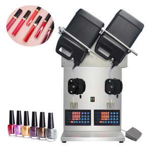 cosmetic tube filling and sealing machine semi automatic liquid nail polish filling machine