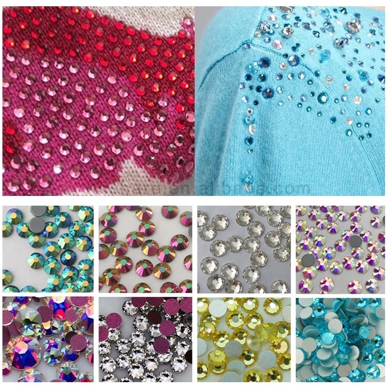 Automatic hotfix rhinestone heat transfer rhinestone making machine