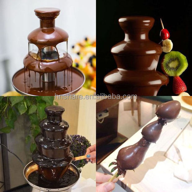 Cheese Fondue Chocolate Fountain Commercial Machine