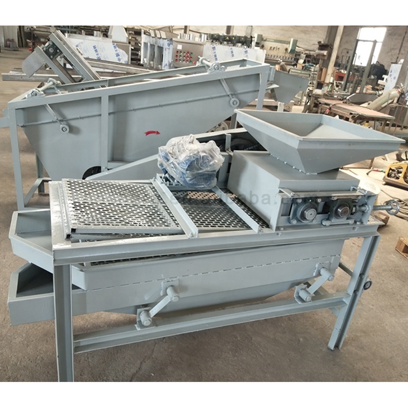 Automation Palm Kernel Cracker and Shell Separator Almond Huller Pistachio Shelling Machine