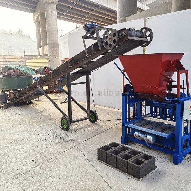 Brick Machine Making Automatic Electric Brick Making Machinery Hollow Paving Cement Concrete Brick Making Machine