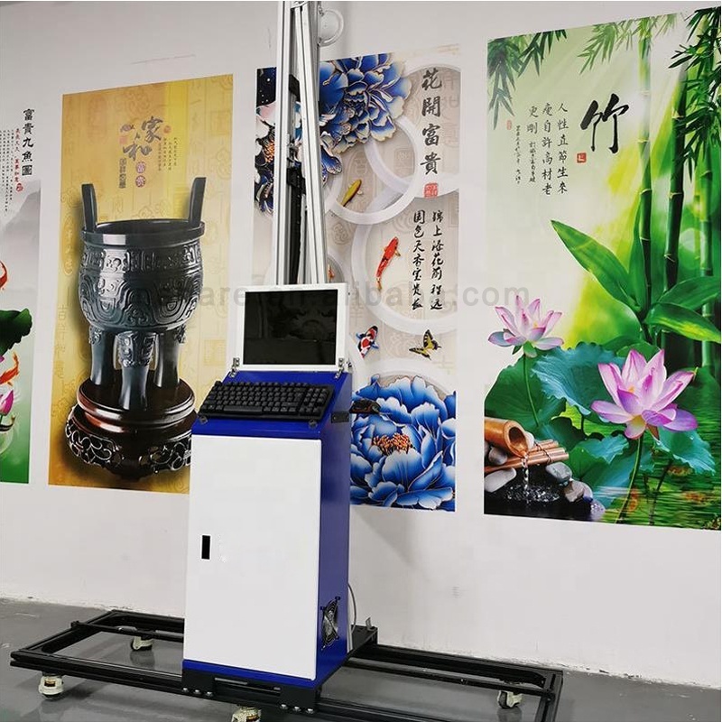 Printing Machine on the Wall Wall Painting Machine 3D Inkjet Printer Printing