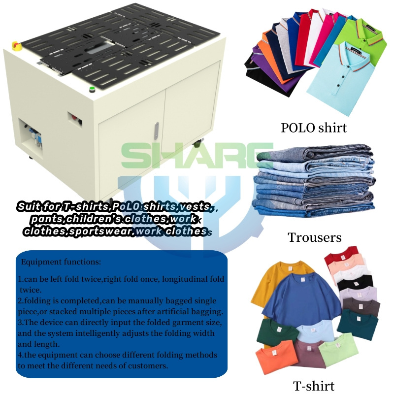 Automation Small T-Shirts Packing Folder Clothing Machine Folding Machine Clothes