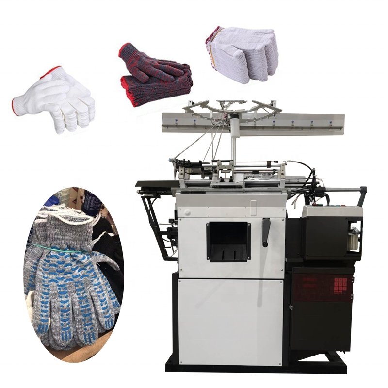 Used Glove Knitting Machine to Make Gloves Making Machine