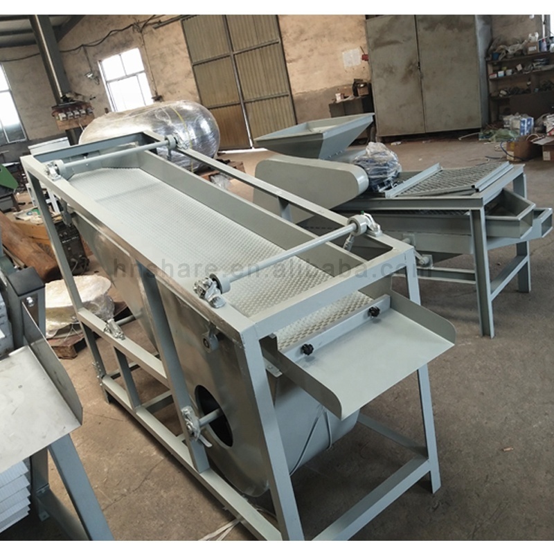 Automation Palm Kernel Cracker and Shell Separator Almond Huller Pistachio Shelling Machine