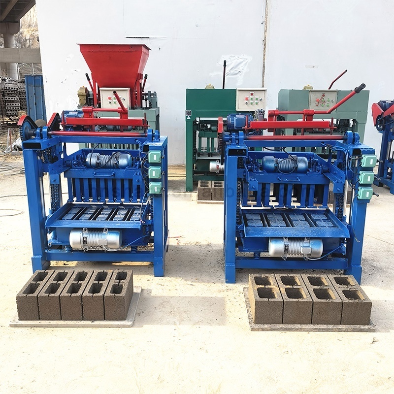 Brick Machine Making Automatic Electric Brick Making Machinery Hollow Paving Cement Concrete Brick Making Machine