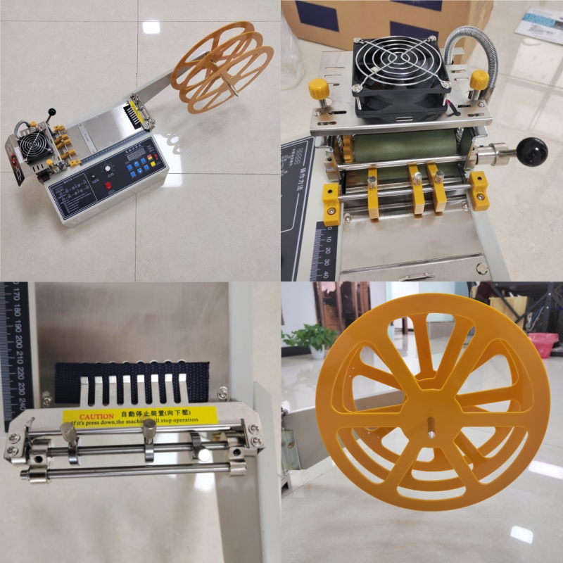 Automatic Nylon Rope Cutting Machine for Mask Elastic Rope Cord Ribbon Cutting Machine