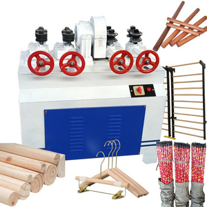 Automation Wood Broom Stick Making Machine Plastic Brush Wood Round Rod Making Machine Round Wooden Stick Making Machine