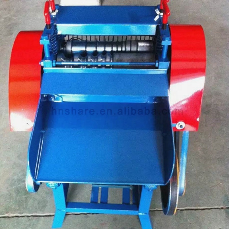 Scrap copper wire stripping cable peeling recycling machine cable