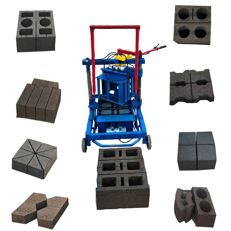 small diesel manual cement brick hollow block making machine manufacturer molds for concrete blocks maker lowest price