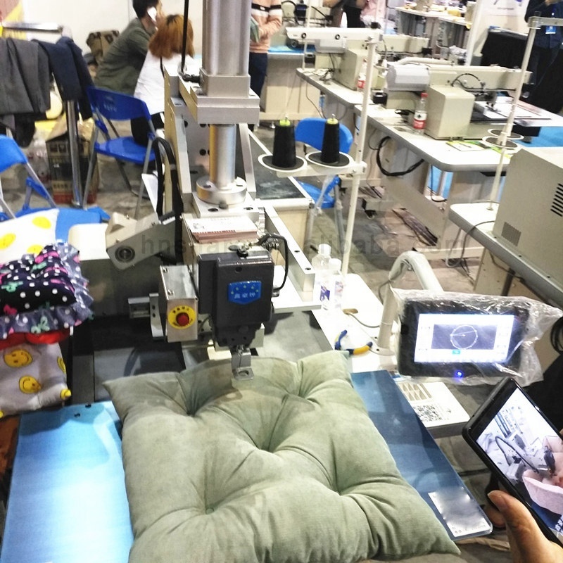 Automatic Pillow Rolling Making Machines Pillow Case Sewing Machine