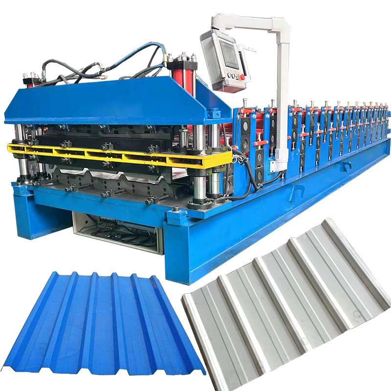 Automatic Zinc Roofing Sheet Roof Sheet Roll Forming Machine Metal Roofing Forming Machinery