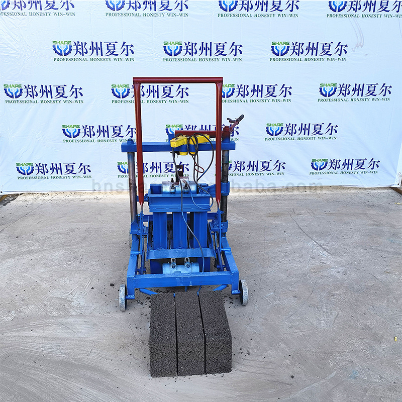 small diesel manual cement brick hollow block making machine manufacturer molds for concrete blocks maker lowest price