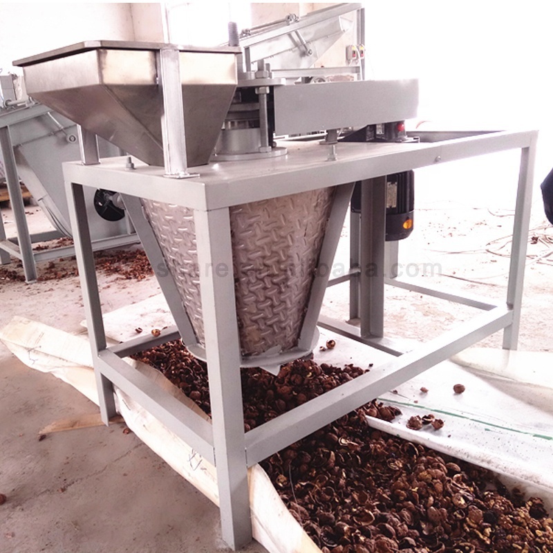 Automation Palm Kernel Cracker and Walnut Shell Separator Walnut Cracker Machine