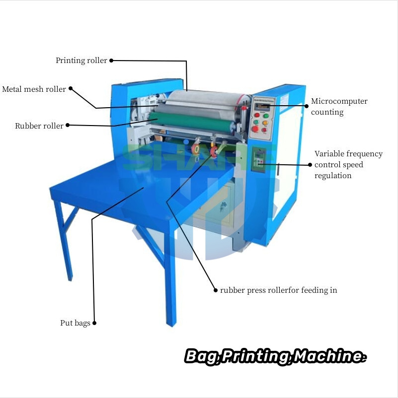 Automation Kraft Paper Bag Printing Machine Flexo Plastic Bag Printing Machine PP Woven Bag Printing Machine