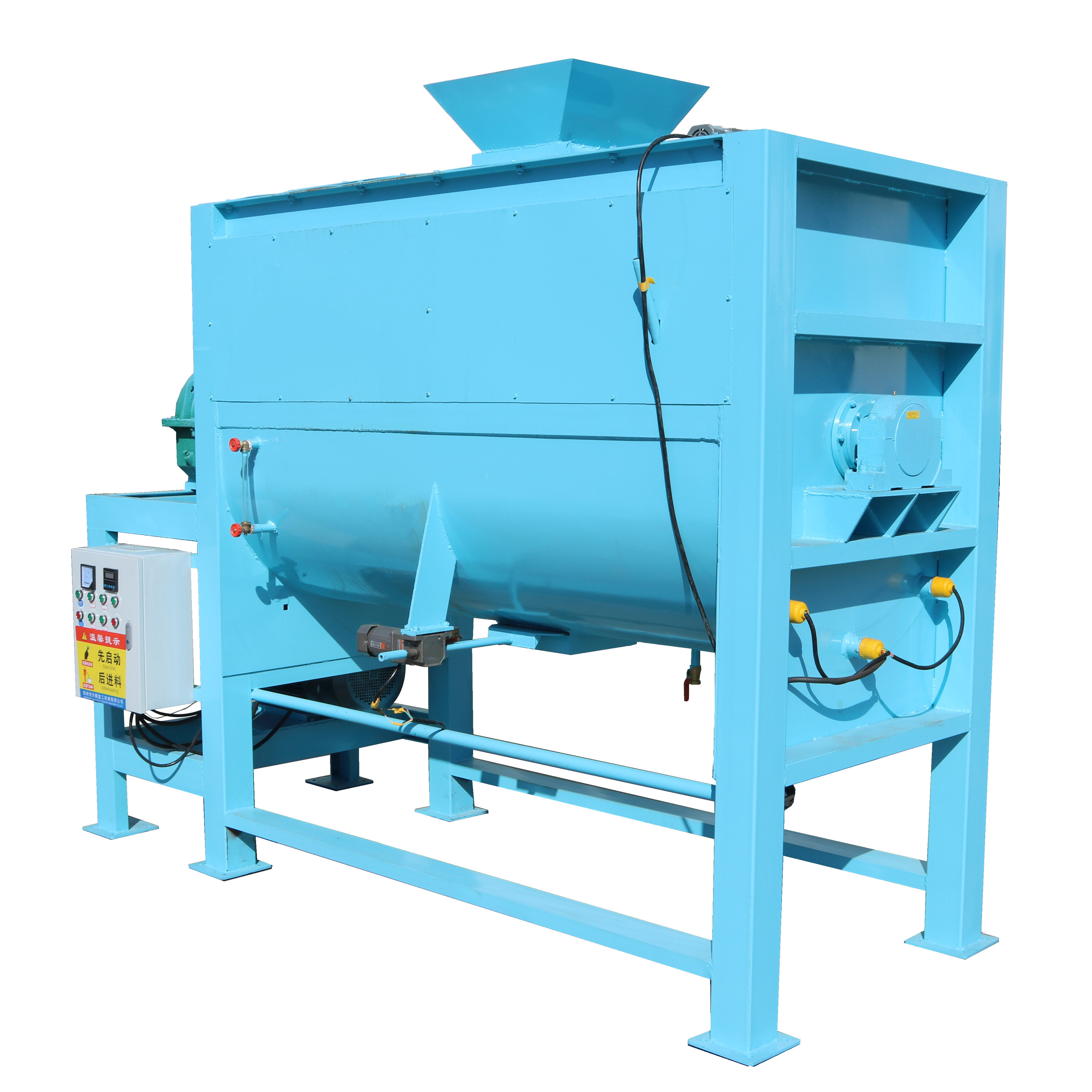 Compost Turner/compost Making Machines Organic Waste Composting Machine Horizontal Fermentation Tank